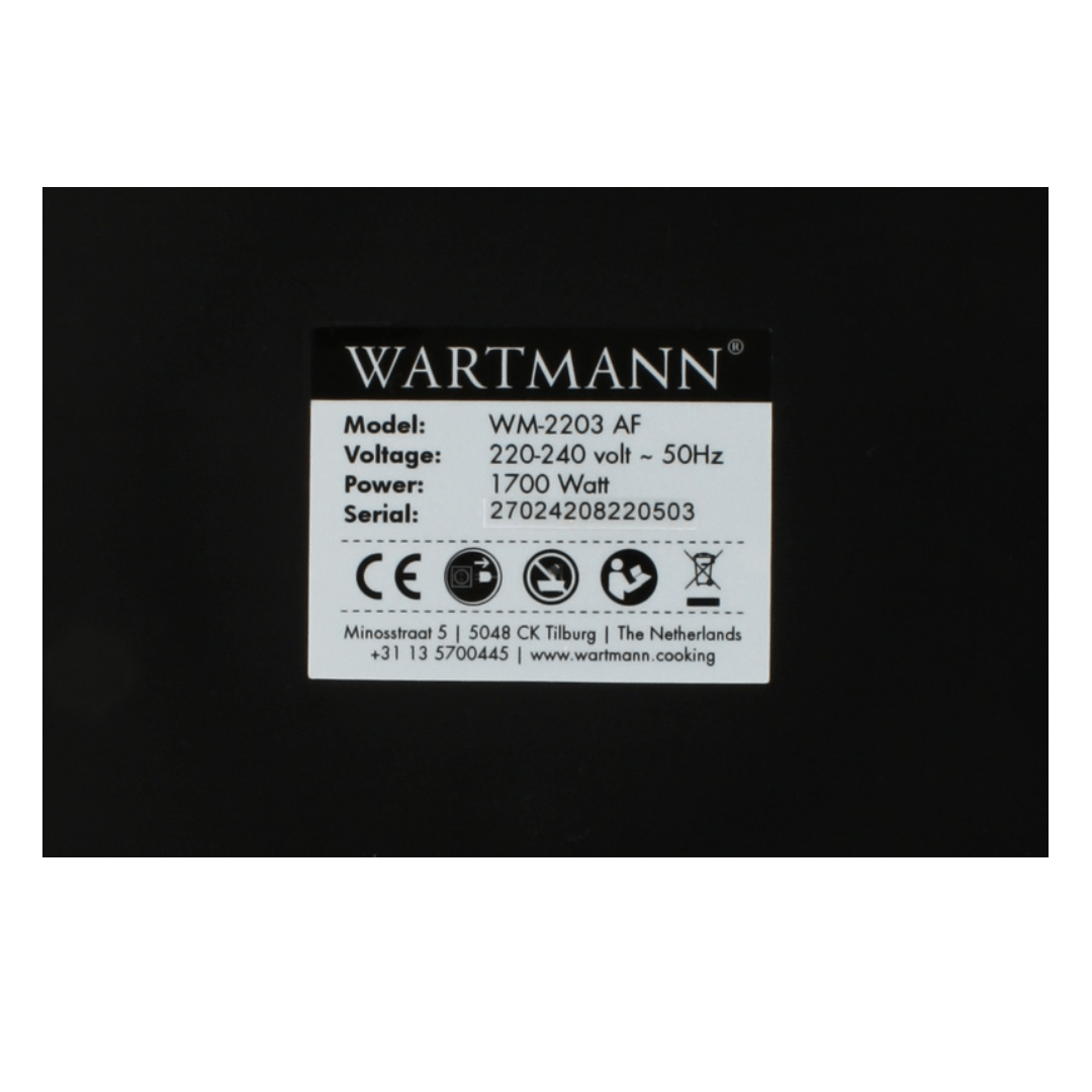 Wartmann-keramische-airfryer-WM2203-Productinformatie