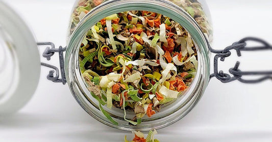 Soepgroenten drogen in 3 stappen